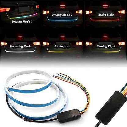 SPAIRSTOP (UNIVERSAL) Car Led Strip Trunk/Dicky/Boot/Tail Lights Car Fancy Lights
