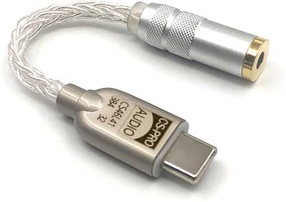 AUDIOCULAR D08 Portable Type C Male to 3.5mm Female Audio Adapter , CS46L41 DAC Dongle Portable Headphone Amplifier
