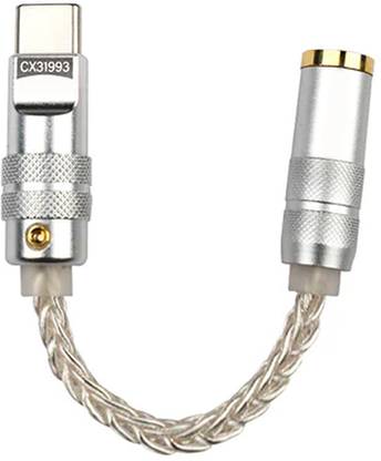 AUDIOCULAR D09 Type C to 3.5mm Portable DAC Dongle, Audio Adapter, Connector Portable Headphone Amplifier