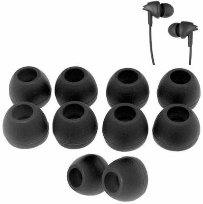 Crysendo Soft Silicone Rubber Eartips For Boat Bassheads 100, 102, 152, 225, 242 Over The Ear Headphone Cushion
