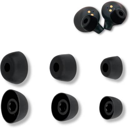 Crysendo Ear Tips for Jabra Elite 75t/ 65t/ Active/ 7 Pro/Elite 3/ Elite 4 Earphones In The Ear Headphone Cushion