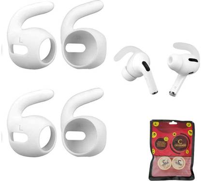 Crysendo Earbuds Cover + Ear Tips Compatible with AirPods Pro In The Ear Headphone Cushion