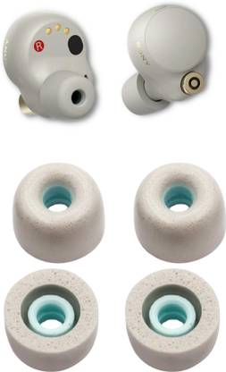 Crysendo Large Eartips for Sony WF1000XM3, WF1000XM4, WFXB700, WIXB400, WFC500 Earbuds, In The Ear Headphone Cushion
