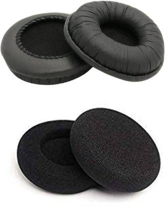 Crysendo Ear Muffs Headphone Cushion (50mm Sponge+45mm Leatherette) Thick Earpads Over The Ear Headphone Cushion