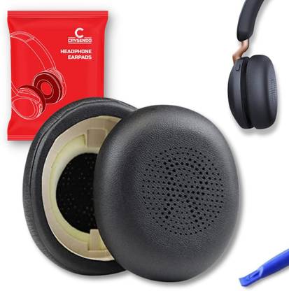Crysendo Headphone Cushion for Jabra Elite 45h/ Evolve2 65 MS/UC Headphones Over The Ear Headphone Cushion
