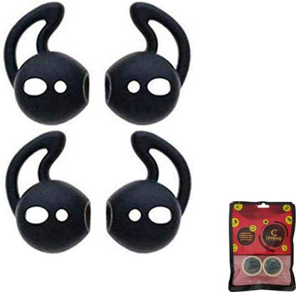 Crysendo Silicone Earbuds Eartips Earhooks Grip Case Cover 2 Pairs Over The Ear Headphone Cushion