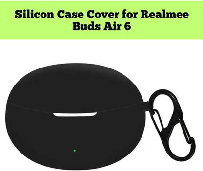 StyleOxx Silicone Press and Release Earbuds Case For Realme buds Air 6