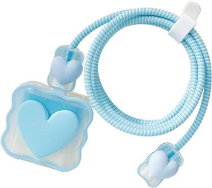 prozzile Silicone Press Stud Headphone Case For Compatible with Apple 20W Adapter