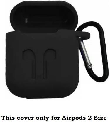 SPRING ART Silicone Press and Release Headphone Case For Apple Airpods 1st Generation, Apple Airpods 2nd Generation