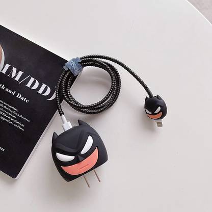 SONVI Silicone Press Stud Headphone Case For Compatible with Apple 20W Adapter