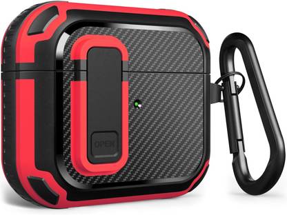 SCALEBEE Silicone Press and Release Earbuds Case For Apple Airpods 3rd Generation