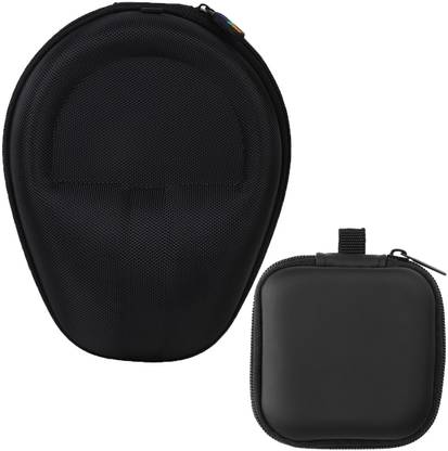 StealODeal Leather Zipper Headphone Case For Universal