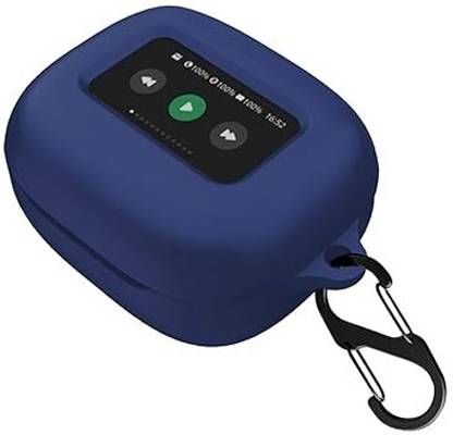 Aniex Silicone Press and Release Earbuds Case For JBLL Live Beam 3