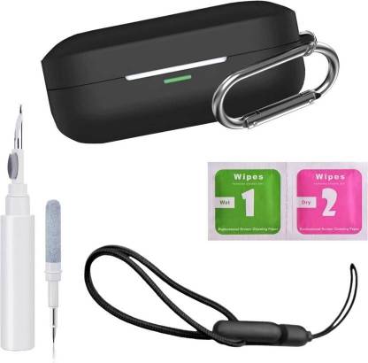 REIOX Silicone Velcro Earbuds Case For Realme Buds Air 7 Silicone Case Cover