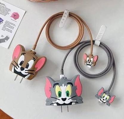 Like Star Silicone Press Stud Headphone Case For Compatible with Apple 20W Adapter
