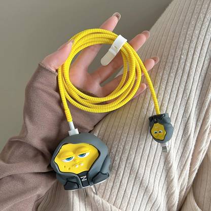 SONVI Silicone Press Stud Headphone Case For Charger case 18w and 20w iPhone 11 12 13 14 15 16 Pro Max