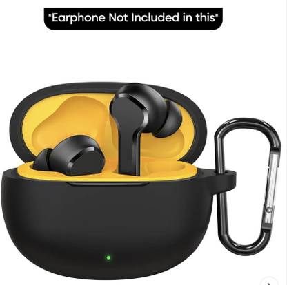 Firefly Digitech Silicone Latch Earbuds Case For REALME T110 BUDS
