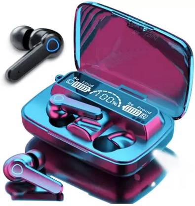 PARYUSHI M19 EarbudsTWS/ DJ18.2 Earbuds with 280H Playtime, Headphones with Power Bank Bluetooth
