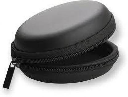 Ikkoo Leather Zipper Headphone Pouch For Universal