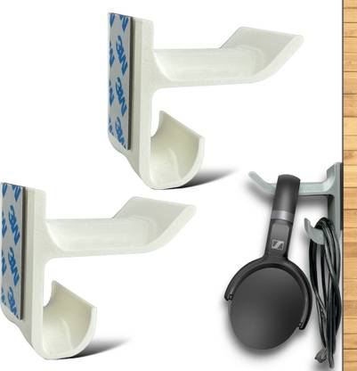 SRS Table & Wall Mount Stick-ON Adhesive Headphone Stand