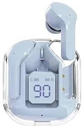 Pinxo Ultrapods Max Bluetooth Earbuds | ENC, HiFi Sound & Touch Control Headphone Stand