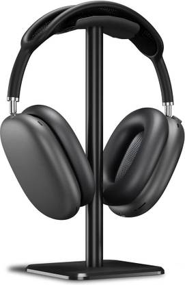 OIVO INDIA Black Headset Holder with Aluminum Supporting Bar (No Headphone) Headphone Stand