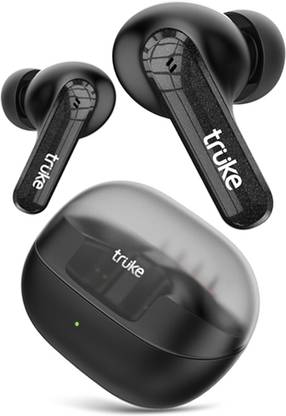 truke Buds Echo 24-Bit 360 Spatial Audio, 13mm Titanium Driver, 70H Playtime, 4Mic ENC Bluetooth