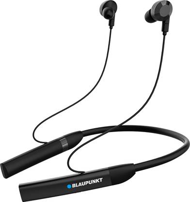 Blaupunkt BE100 Xtreme Neckband with Ultra Long Playtime,Real-Time Monitoring, Bluetooth