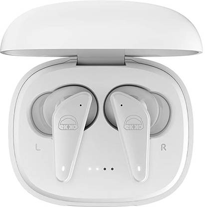 Ekko Earbeats T09 TWS with ENC Call Noise Cancellation,40H Playtime,10MM Driver Bluetooth