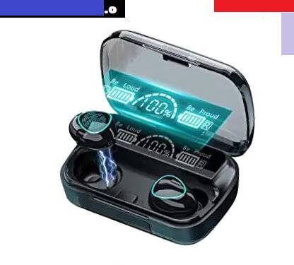 Bymaya VT1774_M10 ULTRA GAMING BLACK EARBUDS (PACK OF 1) Bluetooth Gaming