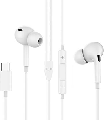 Muvit Type C Woofer Earbuds for Rich Bass Wired