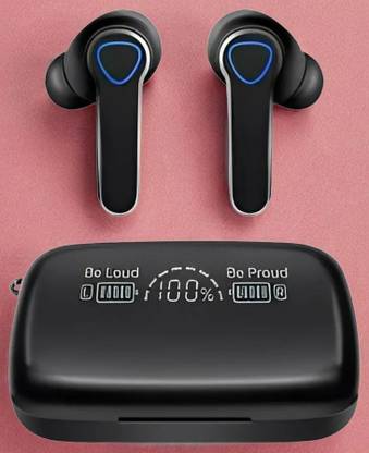Nilesawar X486 Bluetooth Wireless Earbuds & LED Display Built-in Microphone Modes Game Bluetooth