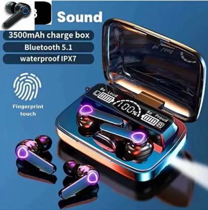 Jocoto HA77 M19_ ULTRA Earbuds Upto 48 HoursBluetooth 5.26Wireless Earbuds (PACK OF 1) Bluetooth