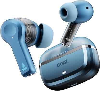 boAt Nirvana Space w/ 360 Spatial Audio, ANC(~32dB), 100HRS Battery & Dual Pairing Bluetooth