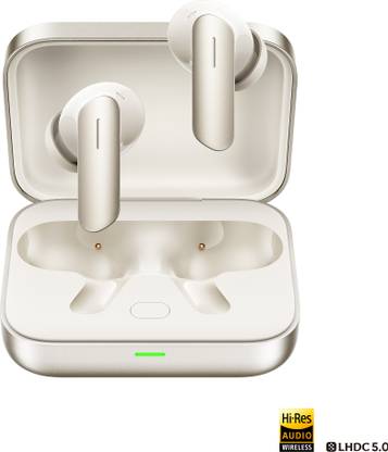 realme Buds Air7 with 52dB ANC, 12.4mm Driver, 52hrs Playback, IP55 & 45ms Low Latency Bluetooth