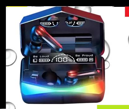 Bymaya G755_M28 MAX 6HRS PLAYBACK HEADSET BLACK (PACK OF 1) Bluetooth without Mic