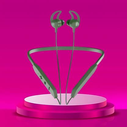 Clairbell BT Max Bluetooth Neckband Lightweight, Wireless Noise Cancellation with Mic O289 Bluetooth
