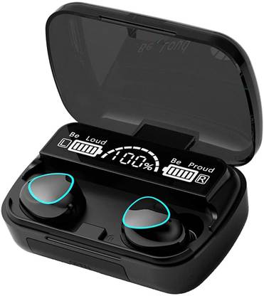 MI-STS M10 TWS Wireless Earbuds with 2000mAh Charging Power Bank & LED Display Bluetooth