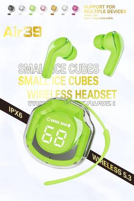 Wingster True Wireless Bluetooth Headphones & Earbuds Earphones with MicE6 Bluetooth