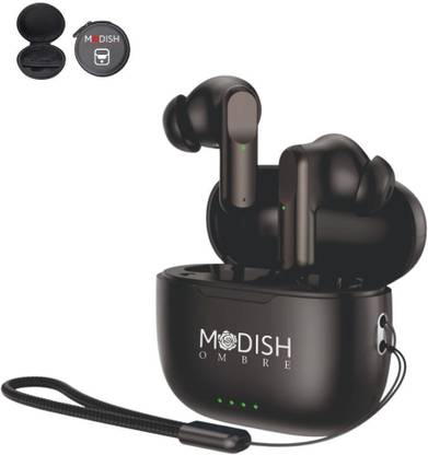 ModishOmbre Earbuds with Quad Mic Active ENC & Touch Control & 42 Hrs Battery Life Bluetooth