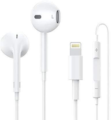 Vntex 2025 Lightning Wired Earphone Connector(Built-in Microphone & Volume Control)-M Wired