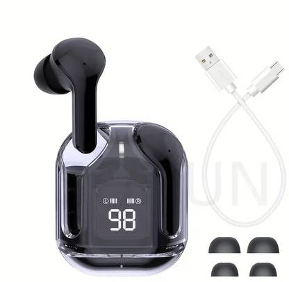 TECHMAZE M10 TWS earbuds with 3500mAh charging powerbank Bluetooth