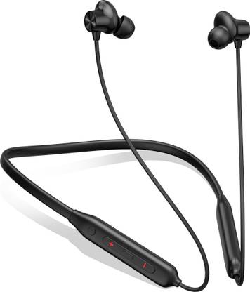 CARRON Bullets C2 - MAGNETIC POWER OFF/ON 48Hr Playtime Headphone Neckband (BK3) Bluetooth
