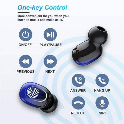 QRO_489C_TWS m9 Wireless Earbuds Bluetooth Headset Bluetooth Headset