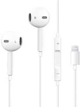 Vntex iPhone Wired Headphone, Lightning Connector For iPhone14/13/12/11/X/XS/XR/7/8 Wired