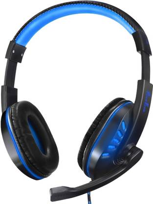 PunnkFunnk 2023 Pro Model Headset, Gaming Headset with LED Light Wired Wired