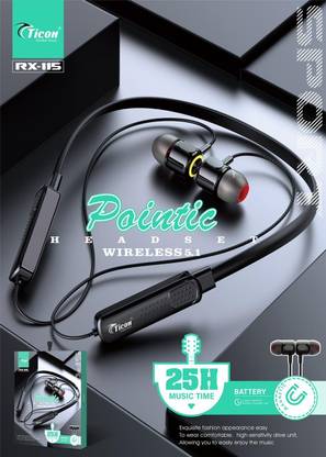 E True Ticon RX-115 Orbit Magnetic Bluetooth Neckband Bluetooth