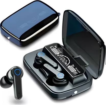 Seashot M19 Wireless Earbuds TWS 5.1 Large Screen Dual LED Digital Display Touch Bluetooth