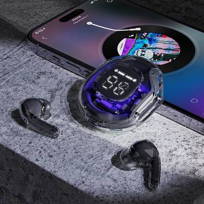 BOTIFY Ultrapods Pro Max Transparent black Trending Truely wireless BR 56 Bluetooth