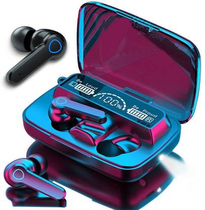 York Series New Edition Earbuds M19 Power Bank Upto 48 Hours Playback with Flashlight F2 Bluetooth